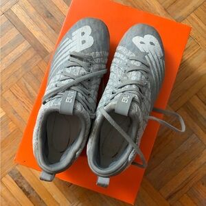 New Balance Kids Gray Lacrosse Shoes